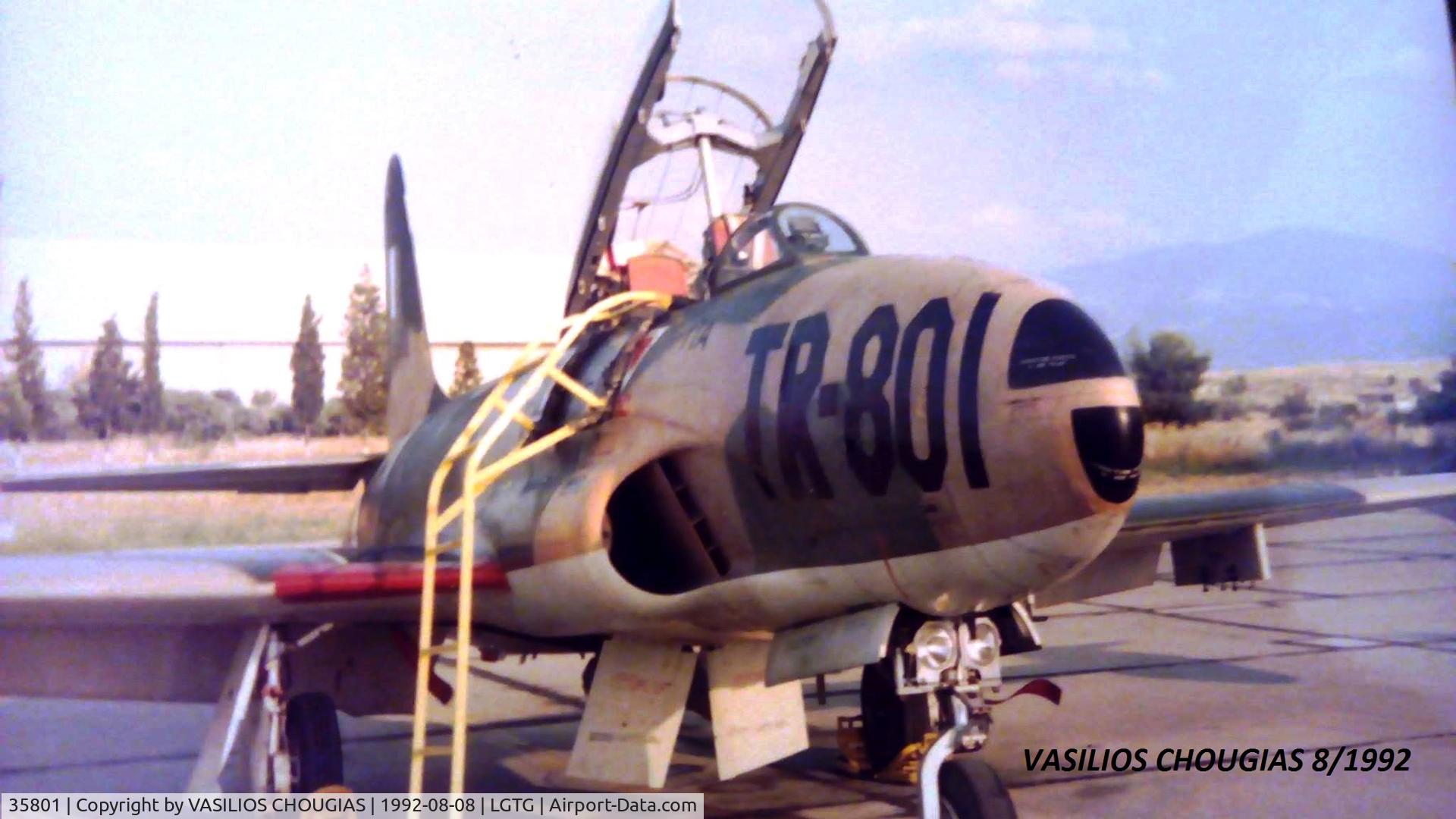 35801, 1953 Lockheed T-33A Shooting Star C/N 580-9158, Personal photo from my years of service.