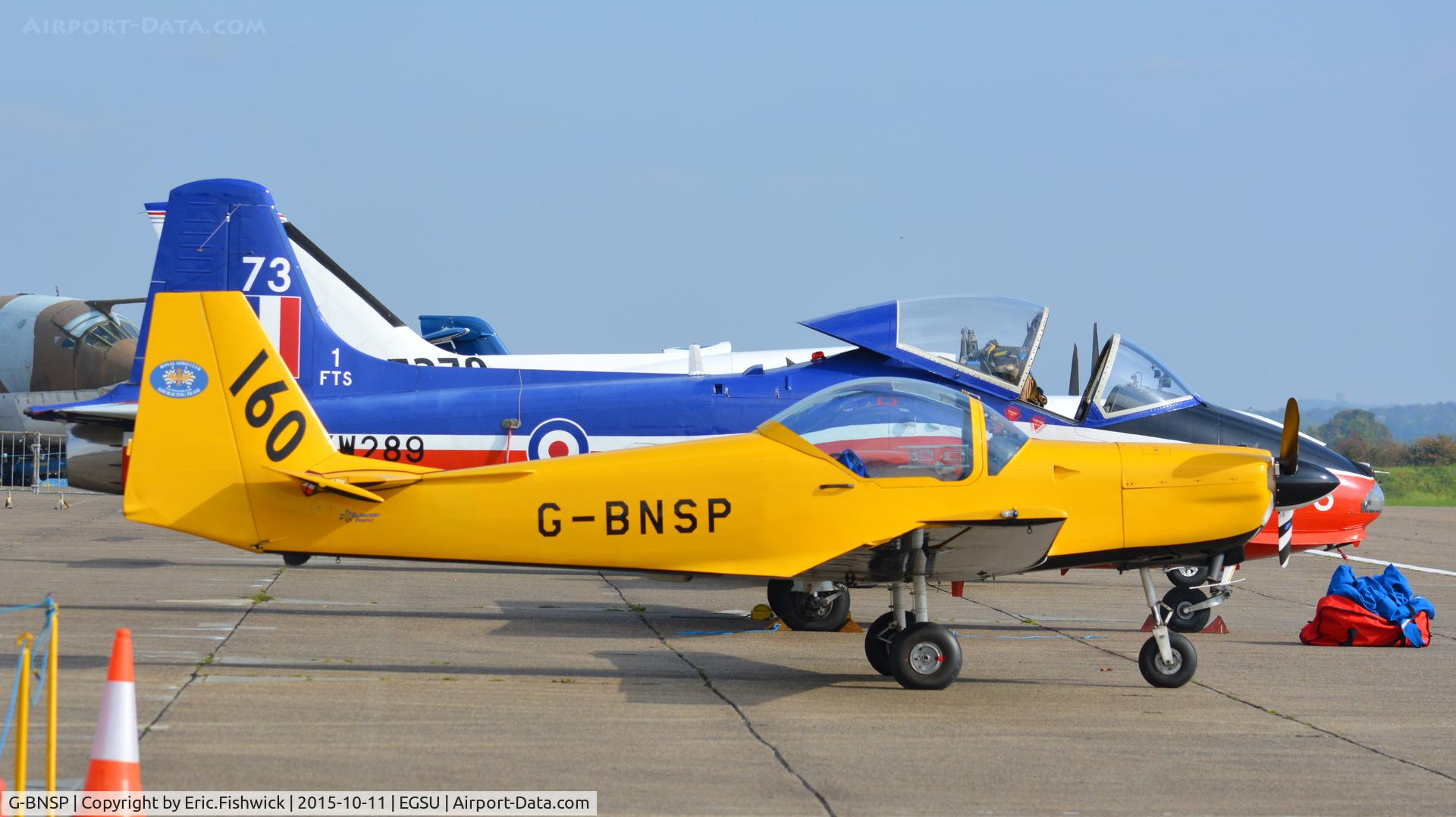 G-BNSP, 1987 Slingsby T-67M Firefly Mk2 C/N 2044, 4. G-BNSP visiting The Imperial War Museum, Duxford Cambridgeshire.