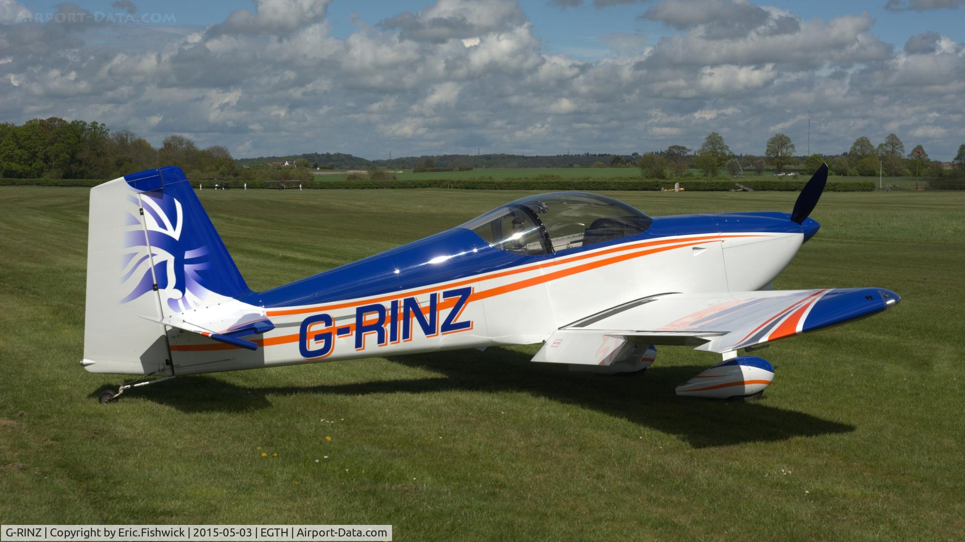 G-RINZ, 2006 Vans RV-7 C/N PFA 323-13982, 2. G-RINZ at at the Shuttleworth VE Day Commemorative Airshow, May 2015