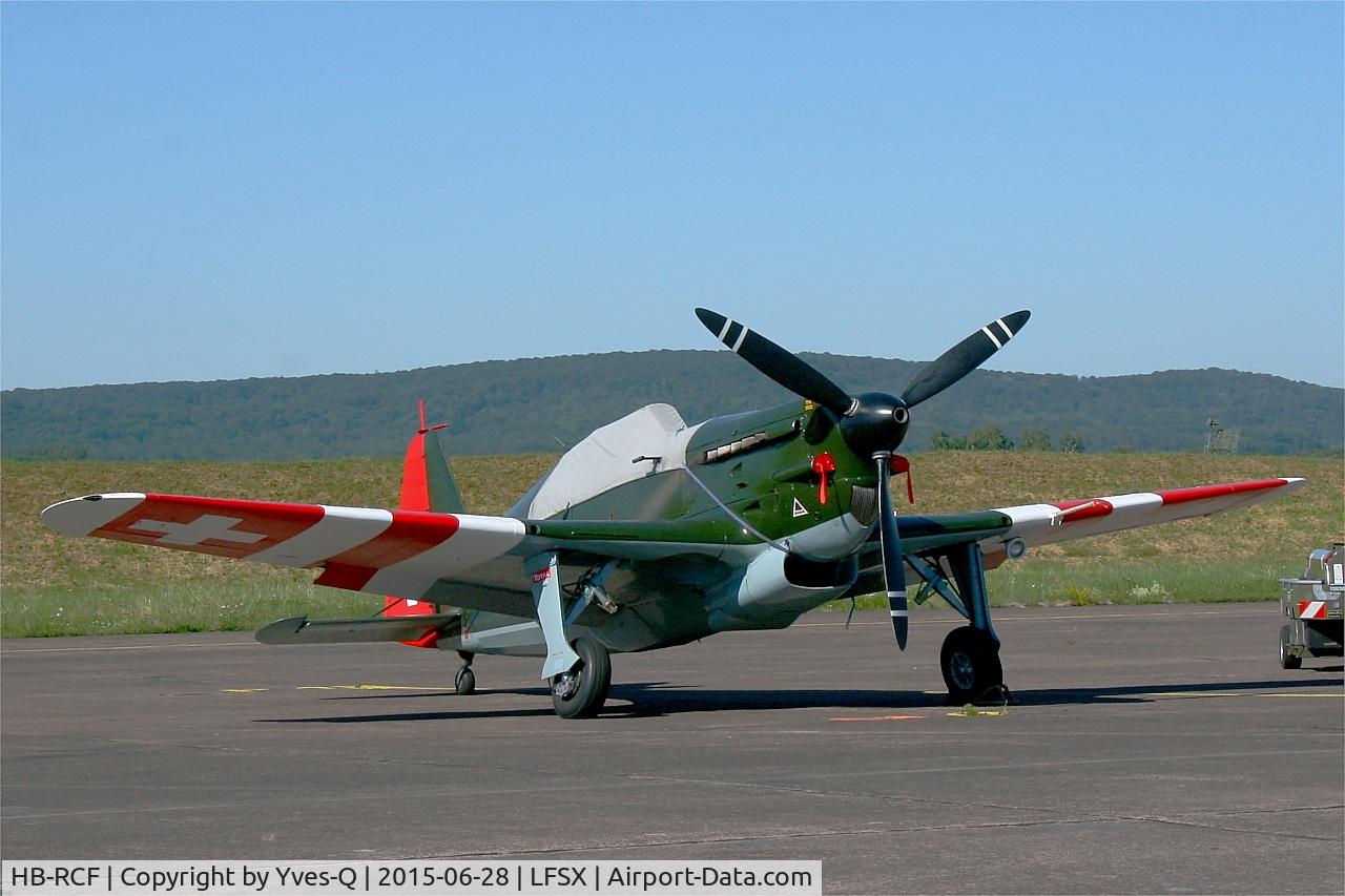 HB-RCF, 1942 Morane-Saulnier D-3801 (MS-412) C/N 194, Morane-Saulnier D-3801, Static display, Luxeuil-Saint Sauveur Air Base 116 (LFSX) Open day 2015
