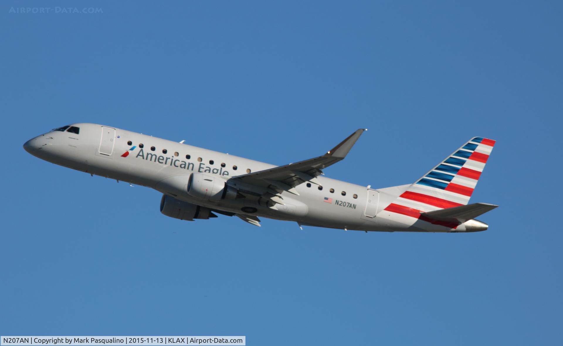 N207AN, 2015 Embraer 175LR (ERJ-170-200LR) C/N 17000490, ERJ 170-200 LR