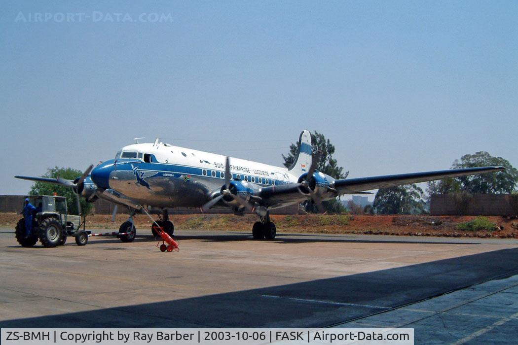 ZS-BMH, 1947 Douglas DC-4-1009 Skymaster C/N 43157, Douglas DC-4-1009 [43157] (South African Airways Historic Flight) Swartkop~ZS 06/10/2003