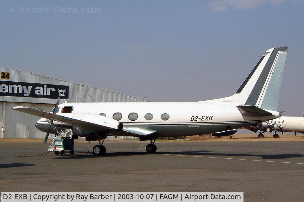 D2-EXB, 1965 Grumman G-159 Gulfstream 1 C/N 166, Grumman G-159 Gulfstream I [166] Johannesburg-Rand~ZS 07/10/2003