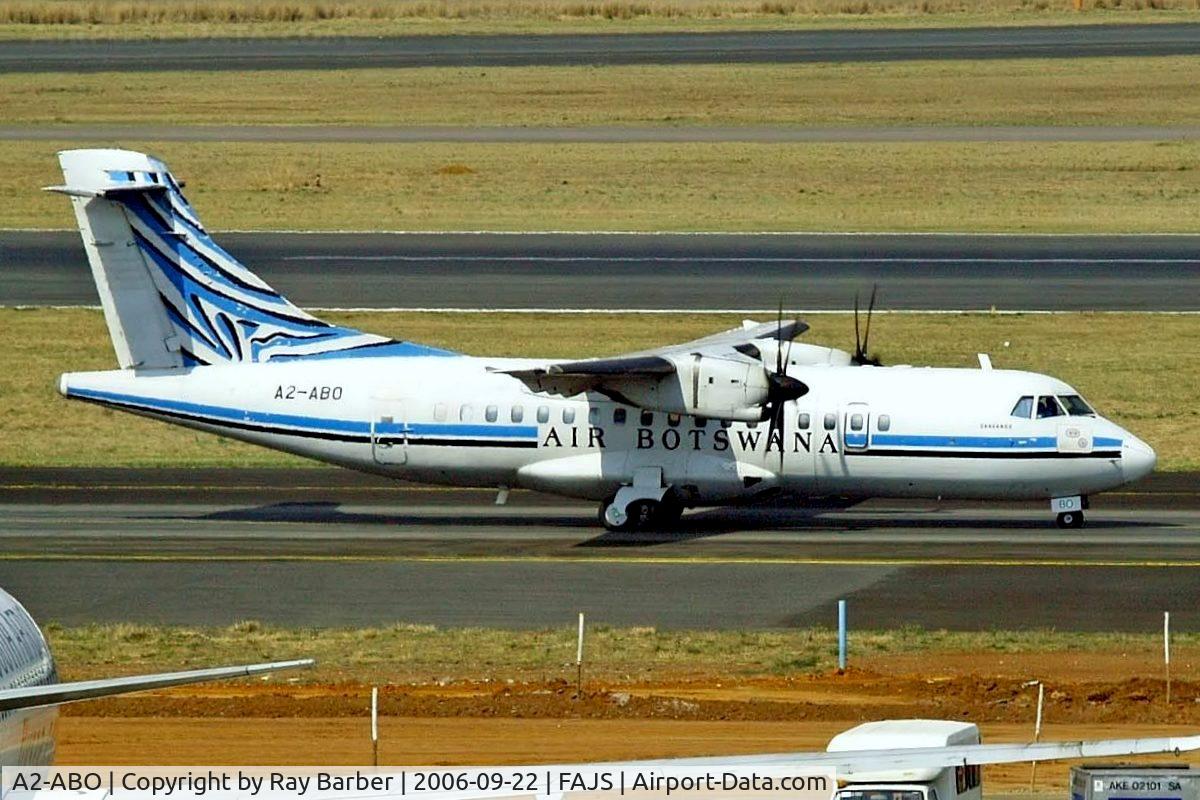 A2-ABO, 1996 ATR 42-500 C/N 511, Aerospatiale ATR-42-512 [511] (Air Botswana) Johannesburg-International~ZS 22/09/2006