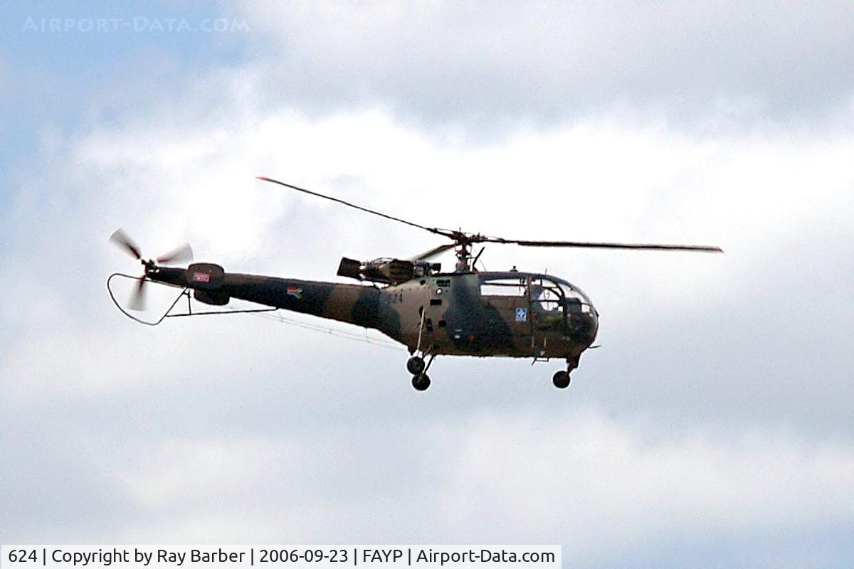 624, Sud Aviation SE-3160 Alouette III C/N 1868, Sud Aviation SE.3160 Alouette III [1868] (South African Air Force) Ysterplaat~ZS 23/09/2006