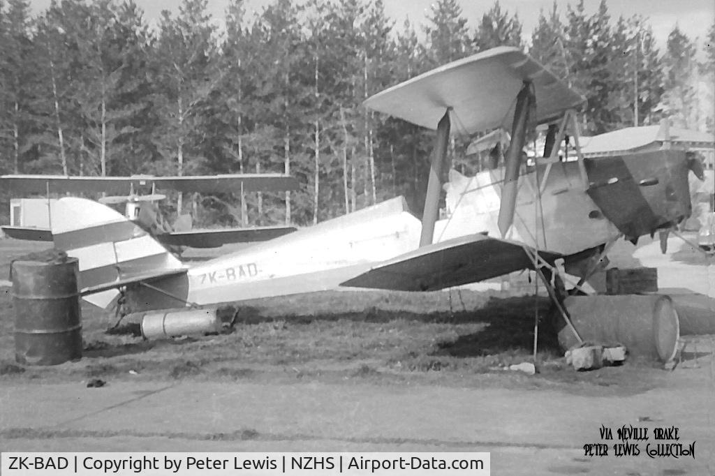 ZK-BAD, De Havilland DH-82A Tiger Moth II C/N 84648, Air Super Ltd., Wairoa