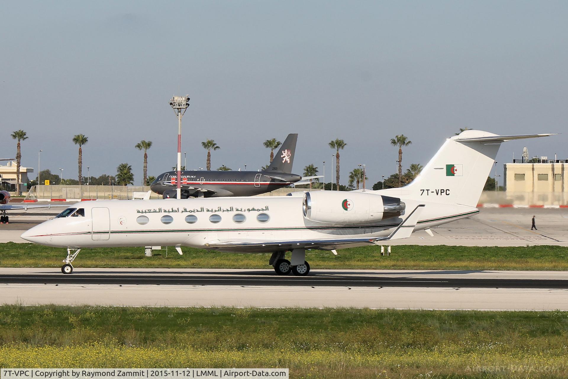 7T-VPC, 2001 Gulfstream Aerospace G-1159C Gulfstream IV SP C/N 1418, Gulfstream IV 7T-VPC Algerian Air Force