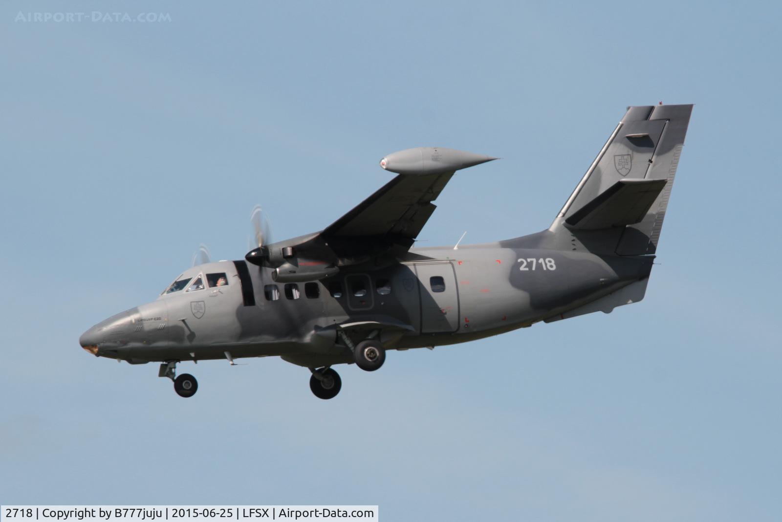 2718, 1992 Let L-410UVP-S Turbolet C/N 092718, at Luxeuil