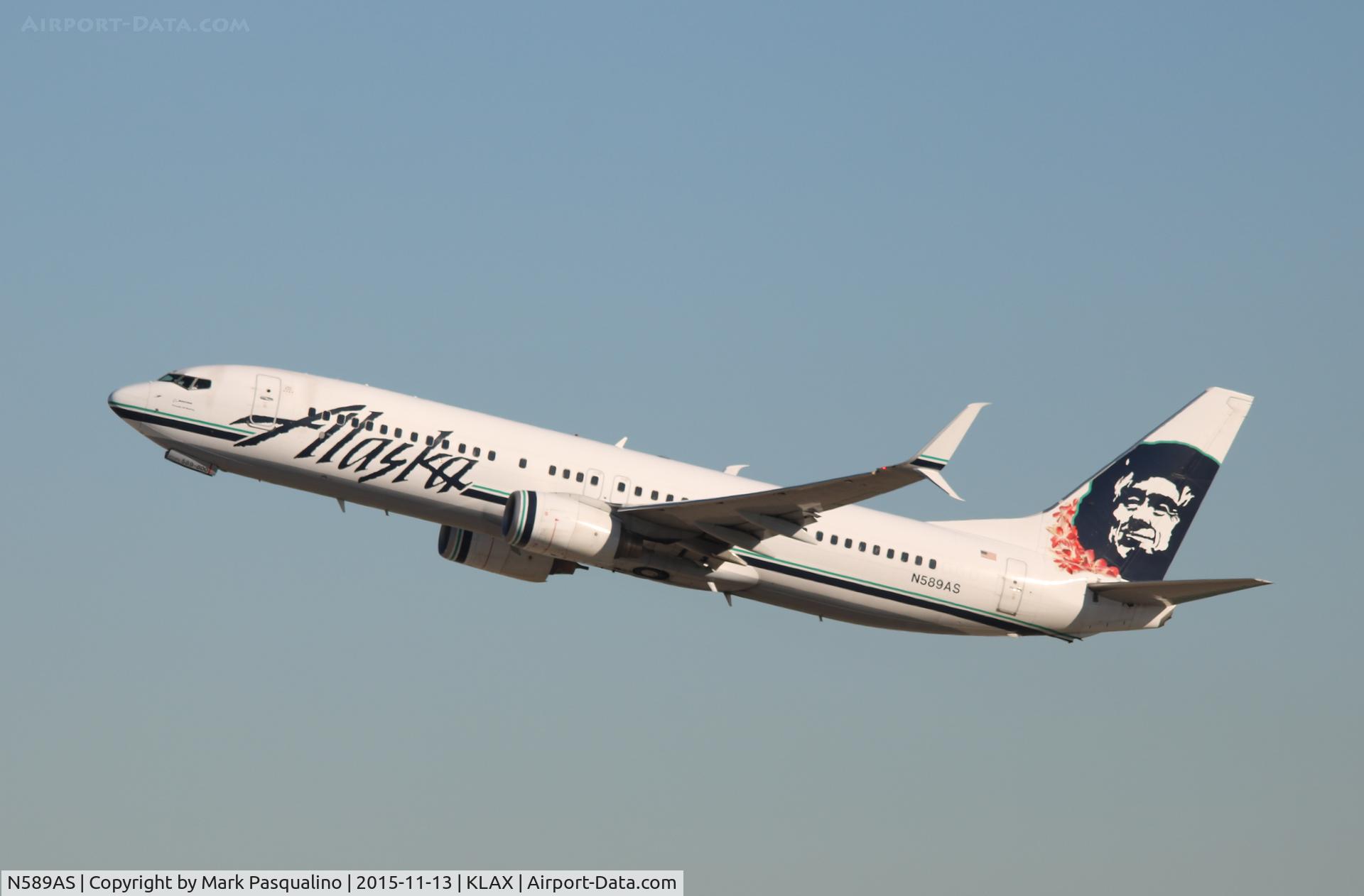 N589AS, 2007 Boeing 737-890 C/N 35686, Boeing 737-800