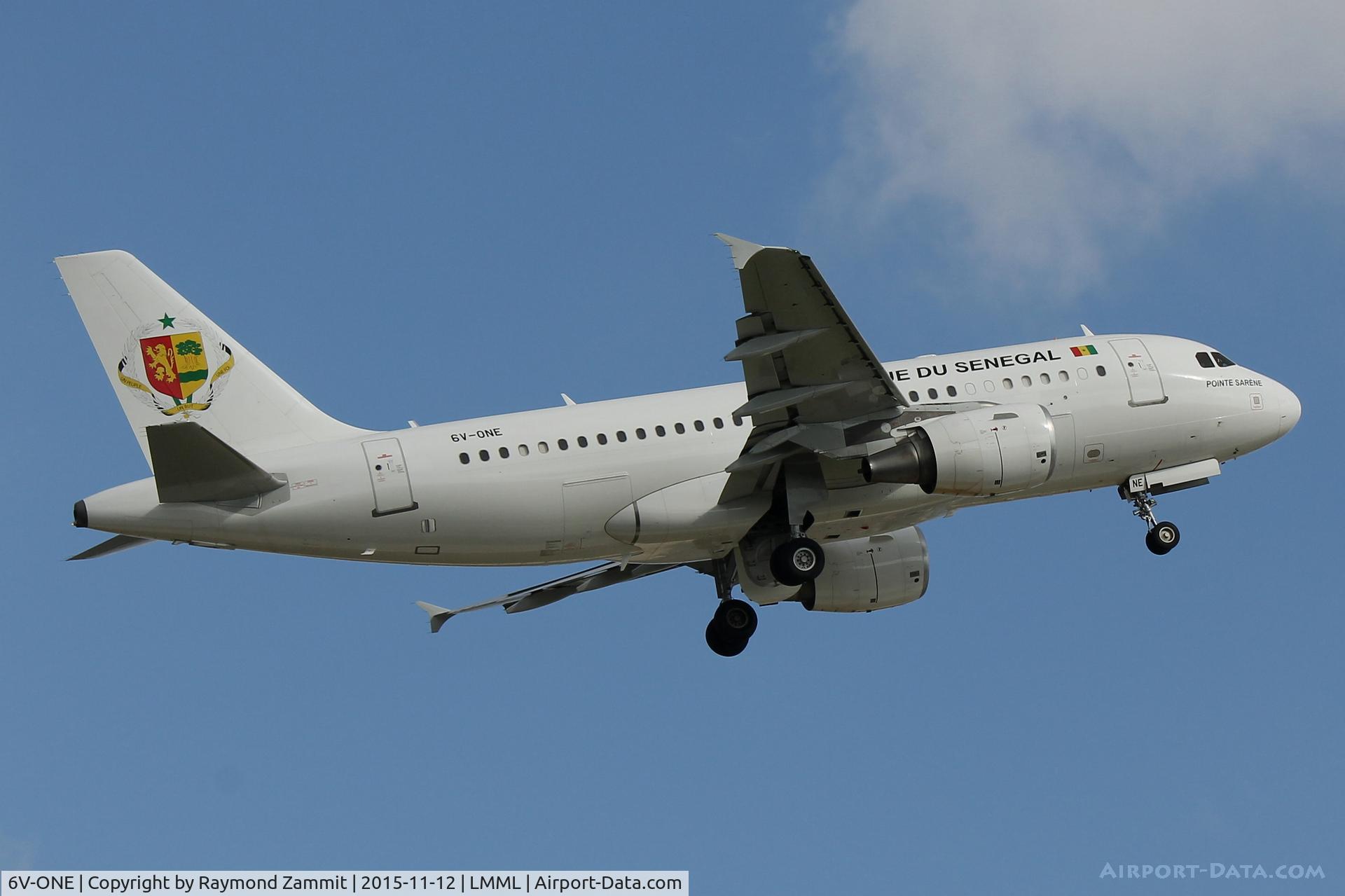6V-ONE, 2001 Airbus ACJ319 (A319-115/CJ) C/N 1556, A319 6V-ONE Government of Senegal