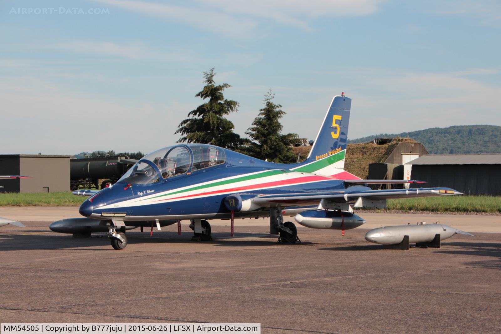 MM54505, Aermacchi MB-339A C/N 6716/111/AA053, at Luxeuil N°5