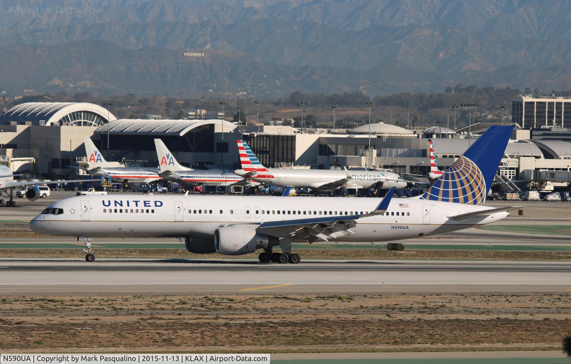 N590UA, 1997 Boeing 757-222 C/N 28708, Boeing 757-200