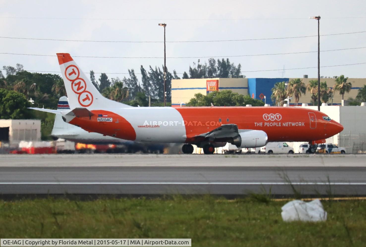 OE-IAG, 1992 Boeing 737-4Q8 (SF) C/N 25168, TNT Cargo 737-400