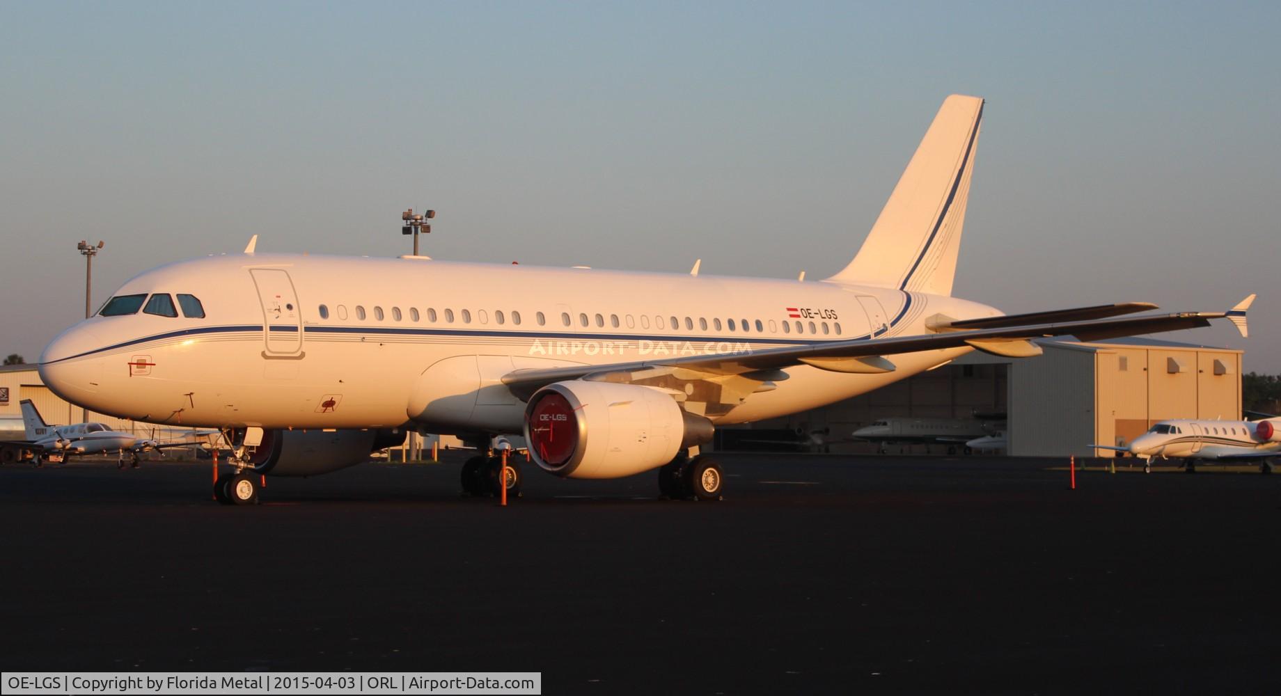 OE-LGS, 2007 Airbus A319-115C C/N 3046, A319CJ