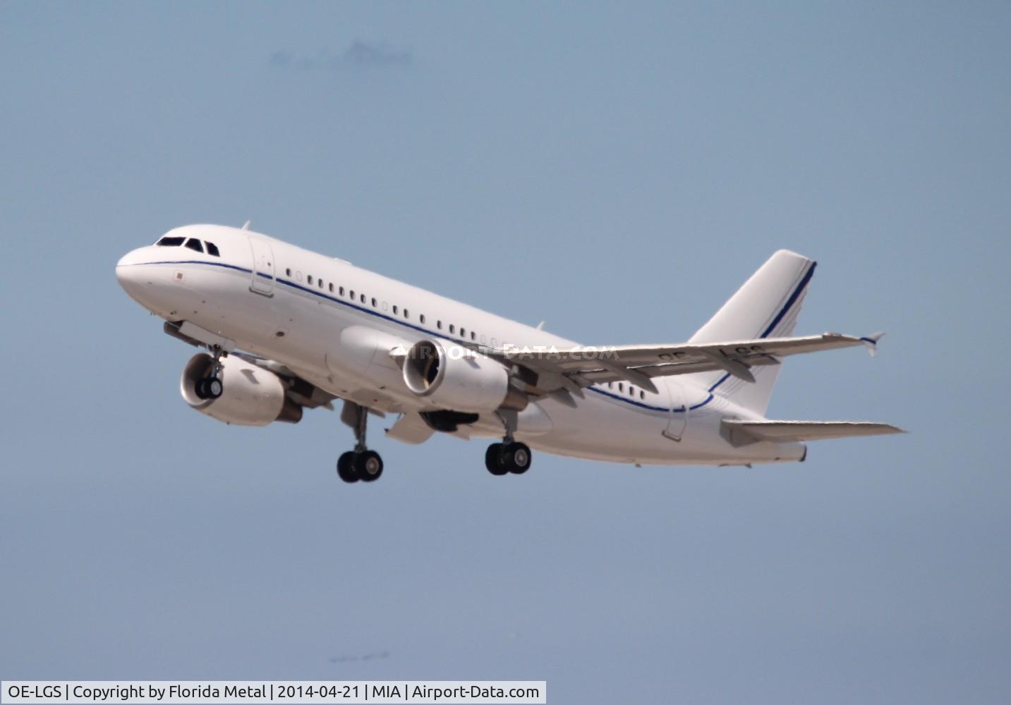 OE-LGS, 2007 Airbus A319-115C C/N 3046, A319CJ