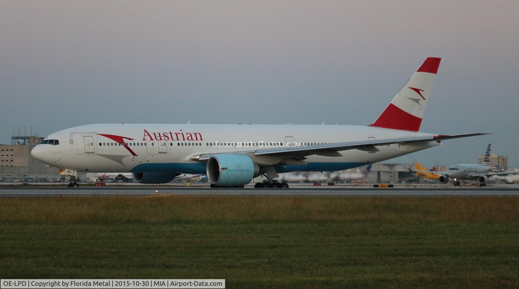 OE-LPD, 2006 Boeing 777-2Z9/ER C/N 35960, Austrian