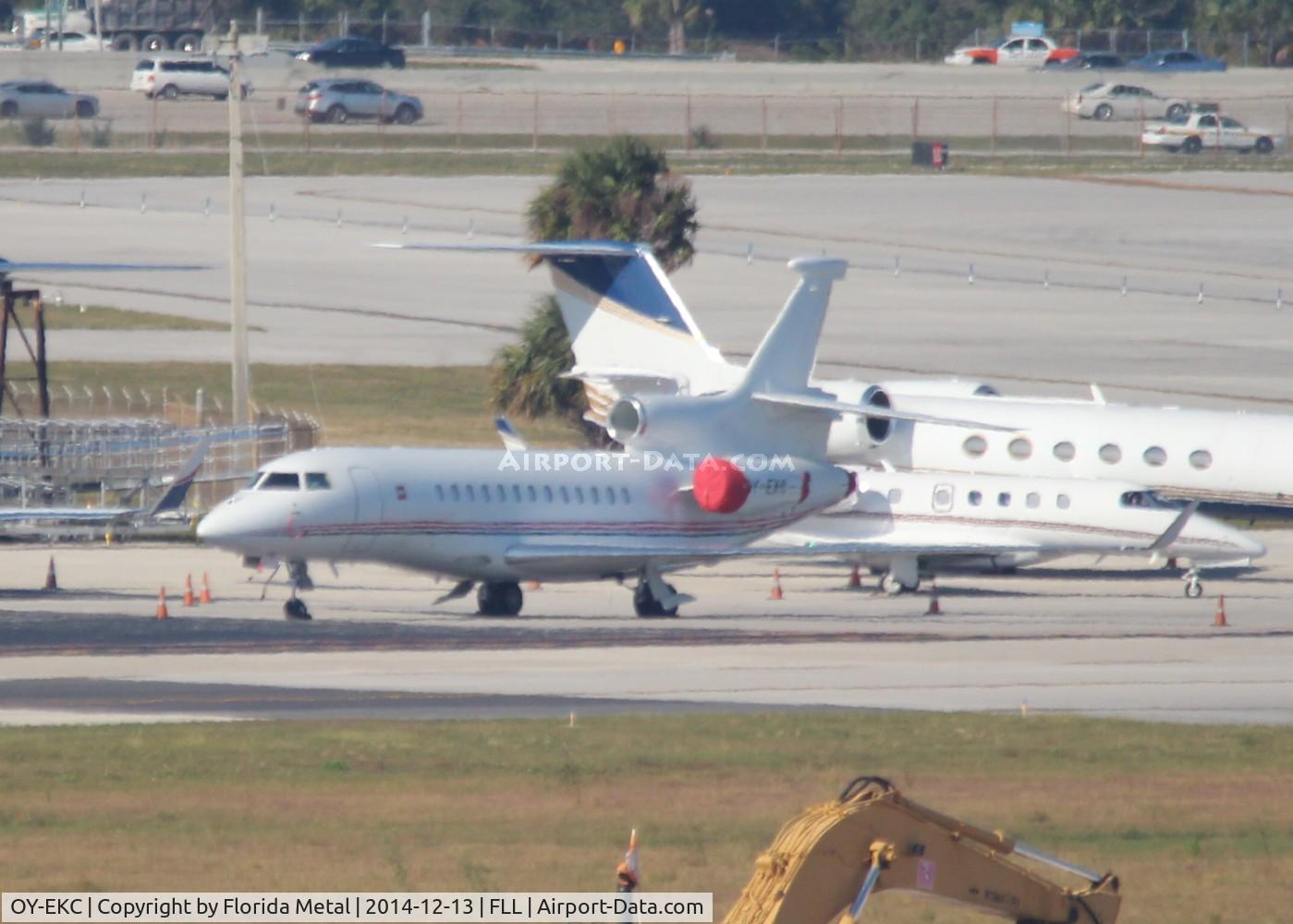 OY-EKC, 2011 Dassault Falcon 7X C/N 121, Falcon 7X
