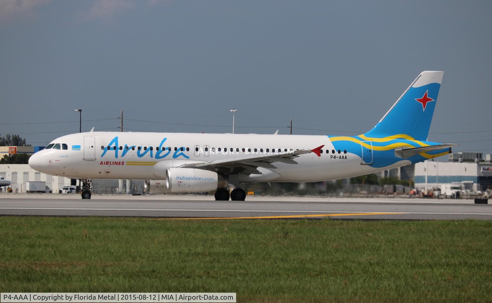 P4-AAA, 1996 Airbus A320-232 C/N 582, Aruba Airlines