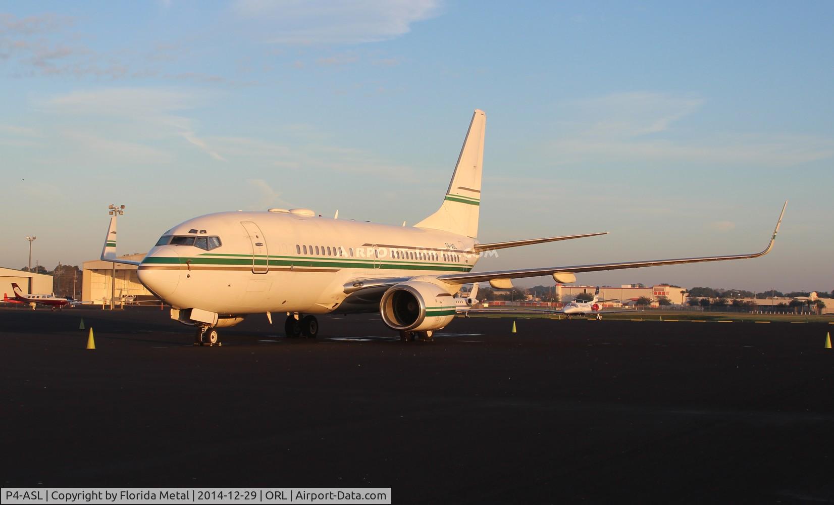 P4-ASL, Boeing 737-7BH BBJ C/N 29791, Private BBJ