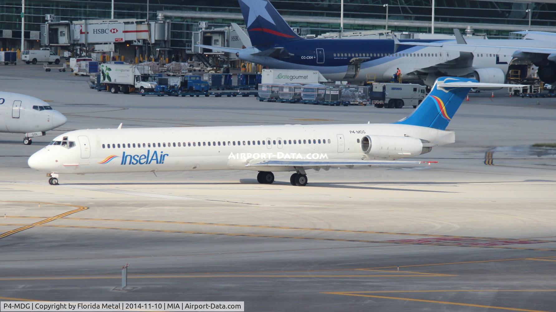 P4-MDG, 1990 McDonnell Douglas MD-83 (DC-9-83) C/N 49935, Insel Air