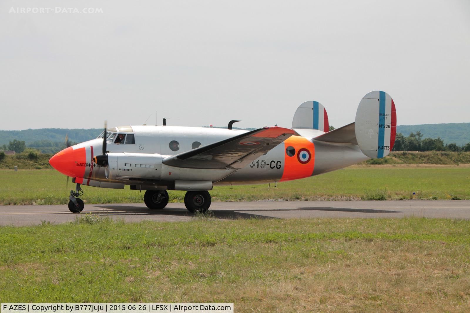 F-AZES, Dassault MD-312 Flamant C/N 226, at Luxeuil