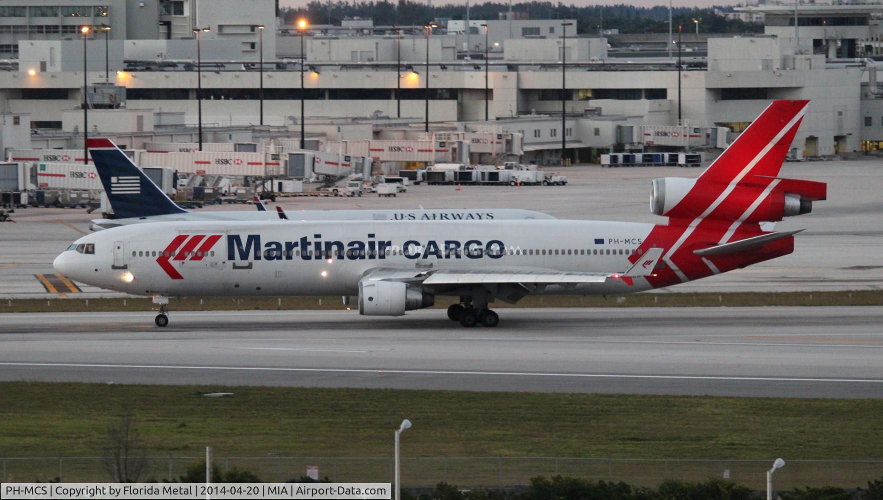 PH-MCS, 1995 McDonnell Douglas MD-11F C/N 48618, Martinair Cargo