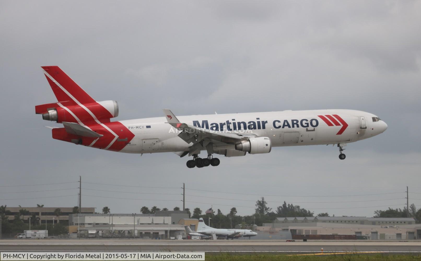 PH-MCY, 1991 McDonnell Douglas MD-11F C/N 48445, Martinair MD-11