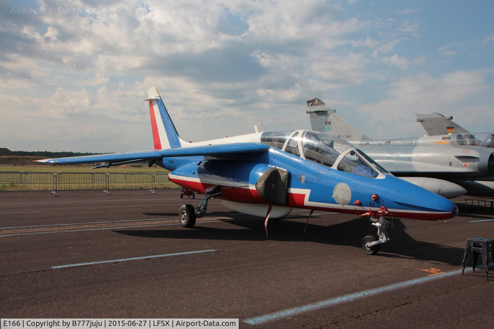 E166, Dassault-Dornier Alpha Jet E C/N E166, at Luxeuil