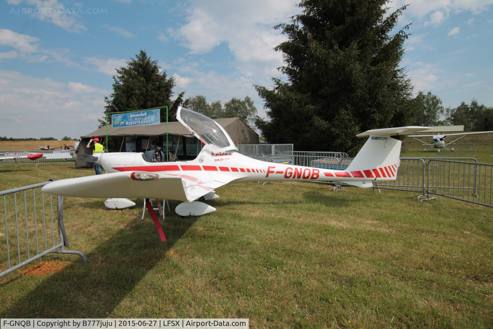 F-GNQB, Diamond DA-20A-1-100 Katana C/N 10226, at Luxeuil