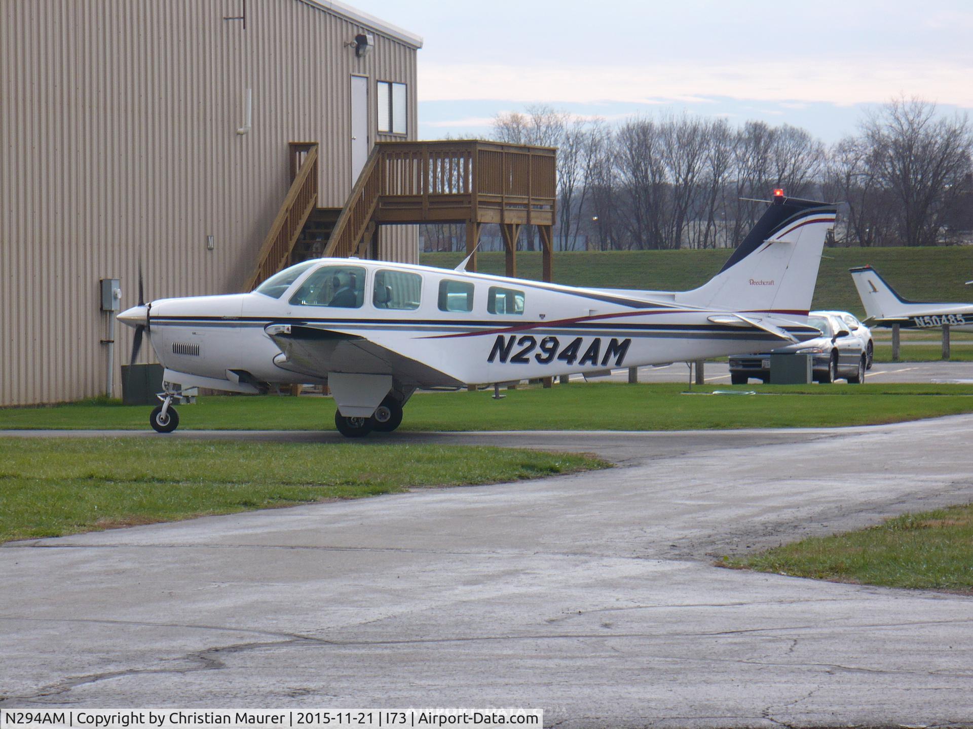 N294AM, 1985 Beech A36 Bonanza 36 C/N E-2262, Beech A36