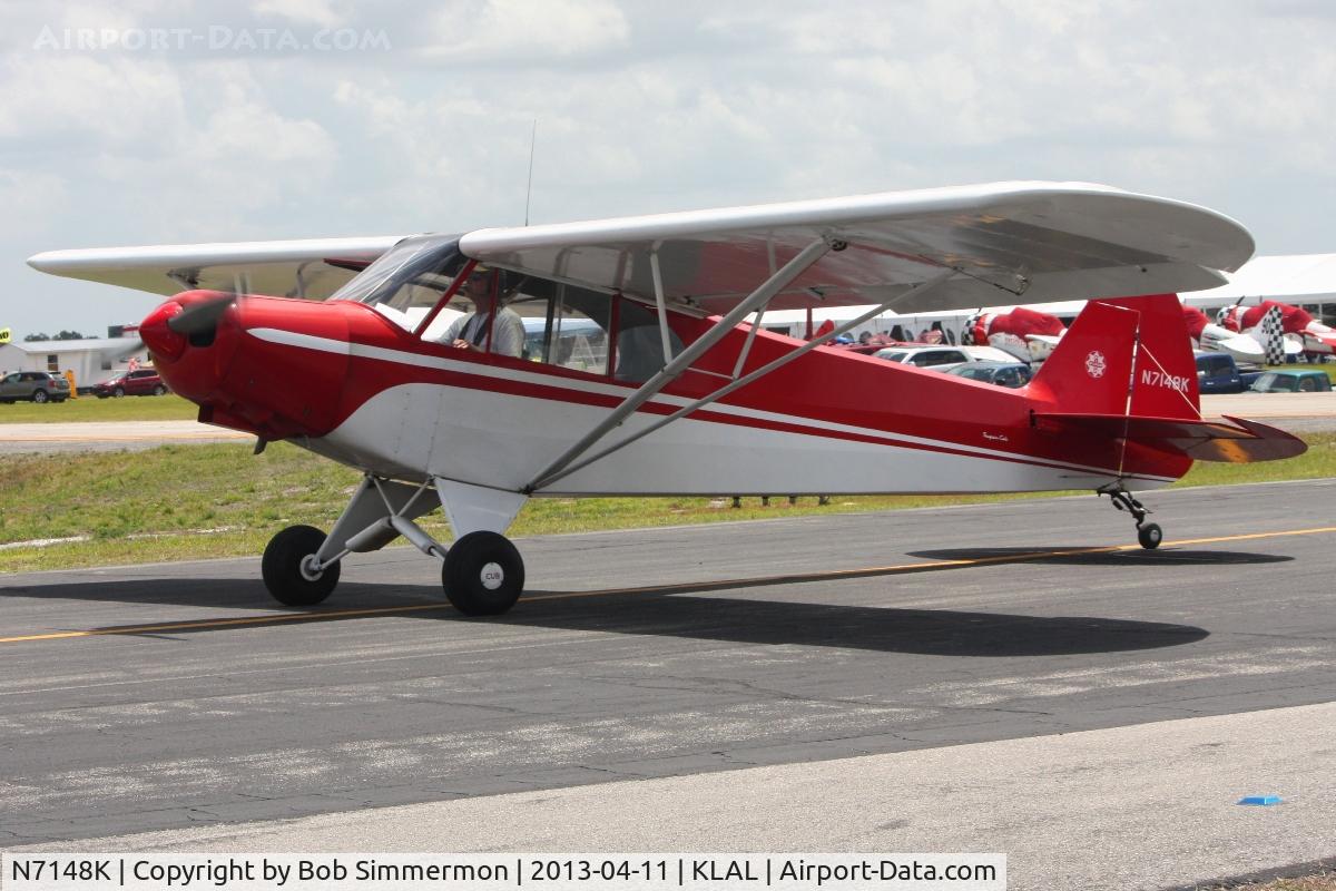 N7148K, 1950 Piper PA-18 C/N 18-367, Sun N Fun 2013