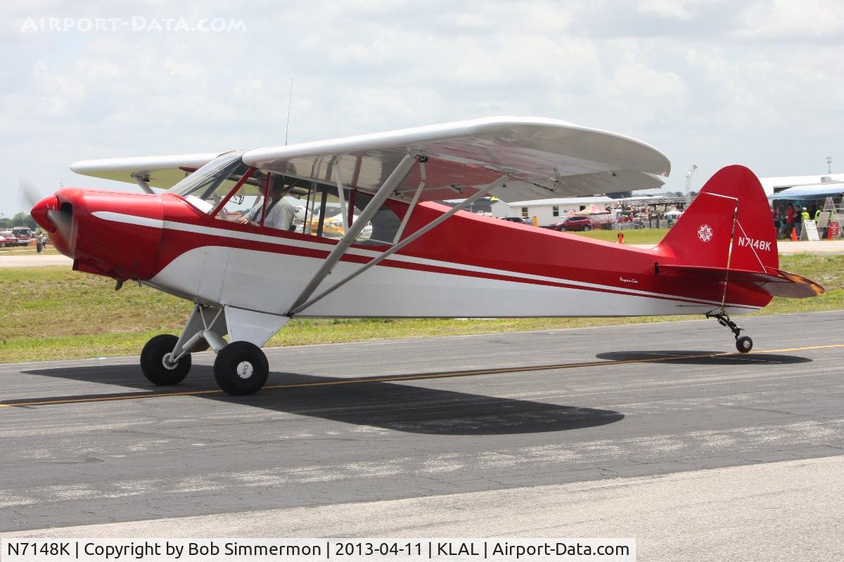 N7148K, 1950 Piper PA-18 C/N 18-367, Sun N Fun 2013