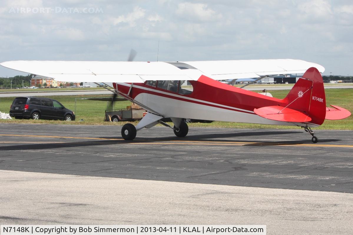 N7148K, 1950 Piper PA-18 C/N 18-367, Sun N Fun 2013