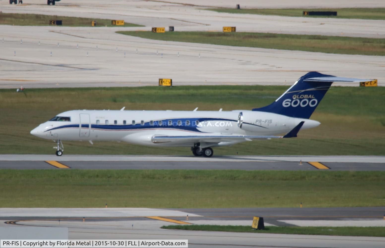 PR-FIS, 2015 Bombardier BD-700-1A10 Global 6000 C/N 9653, Global 6000