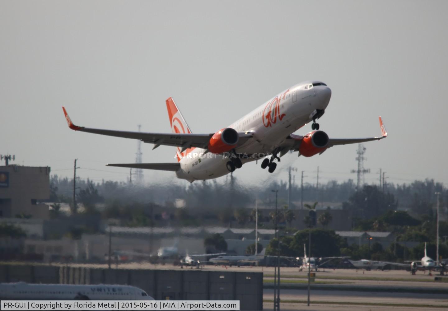 PR-GUI, 2011 Boeing 737-8EH C/N 35844, GOL Brazil