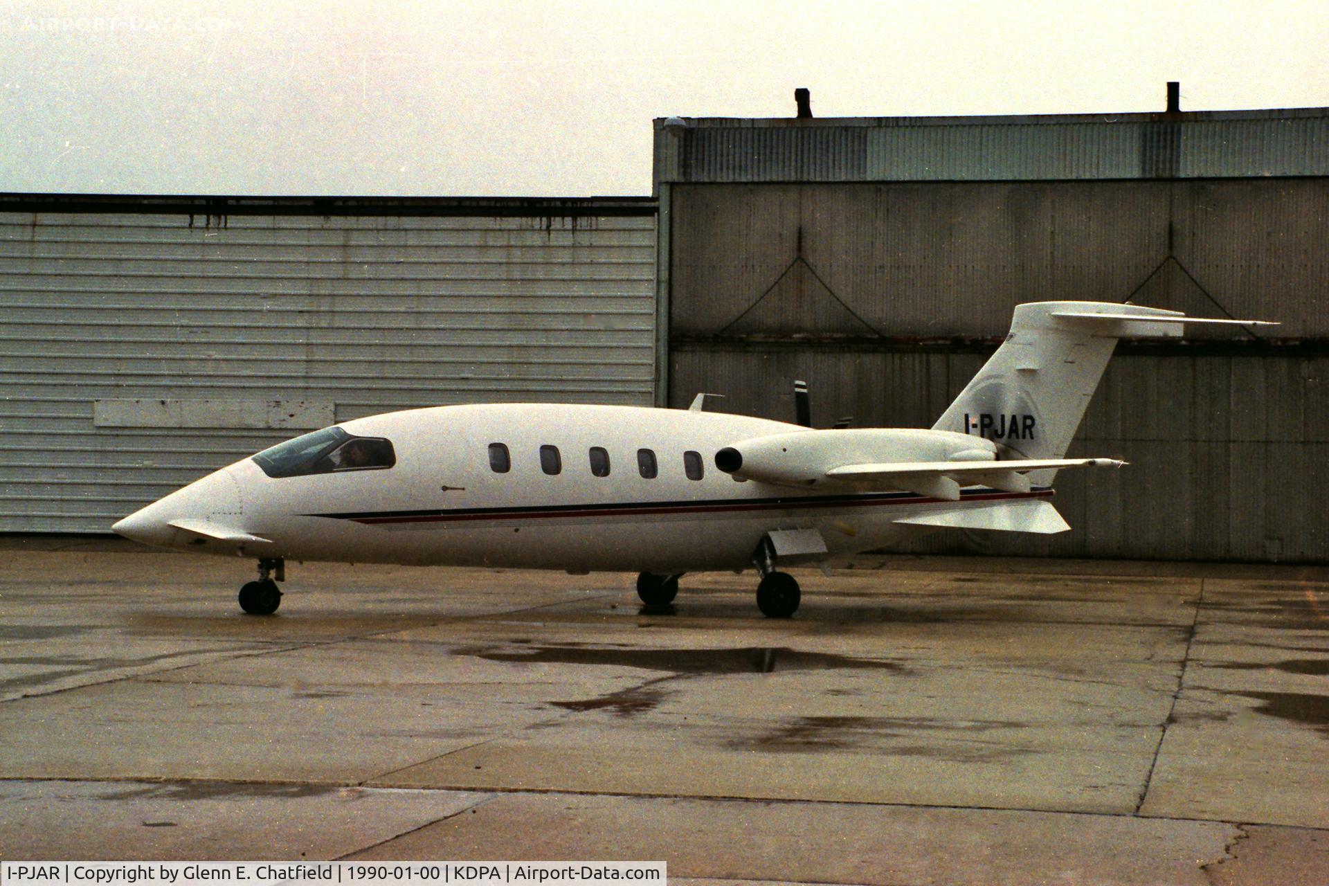 I-PJAR, 1987 Piaggio P-180 Avanti II C/N 1002, At the southeast ramp