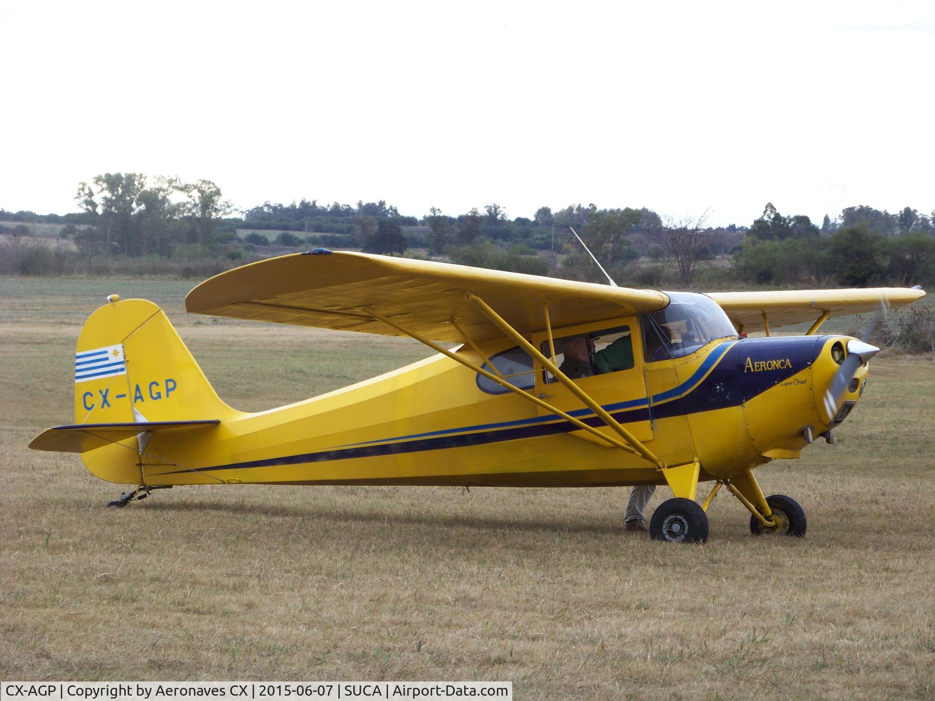 CX-AGP, 1946 Aeronca 11AC Chief Chief C/N 11AC-353, CX-AGP Aeronca 11AC Chief del Aero Club Canelones.