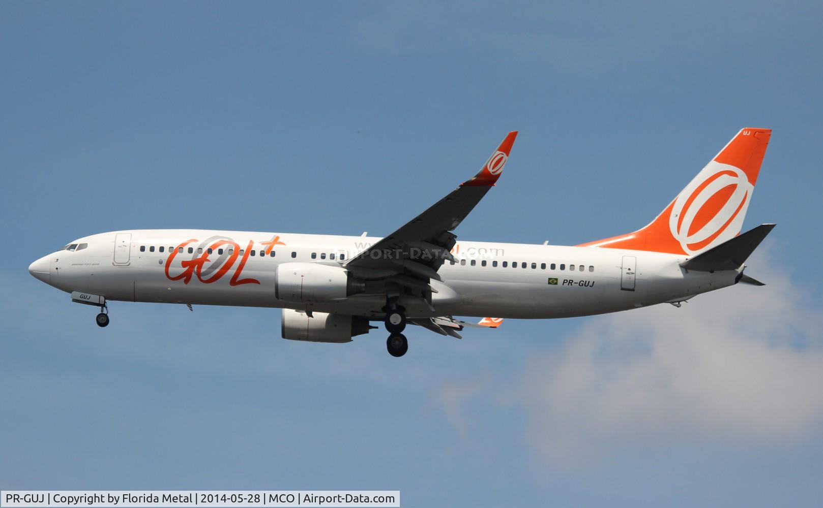 PR-GUJ, 2011 Boeing 737-8HX C/N 35851, GOL Brazil