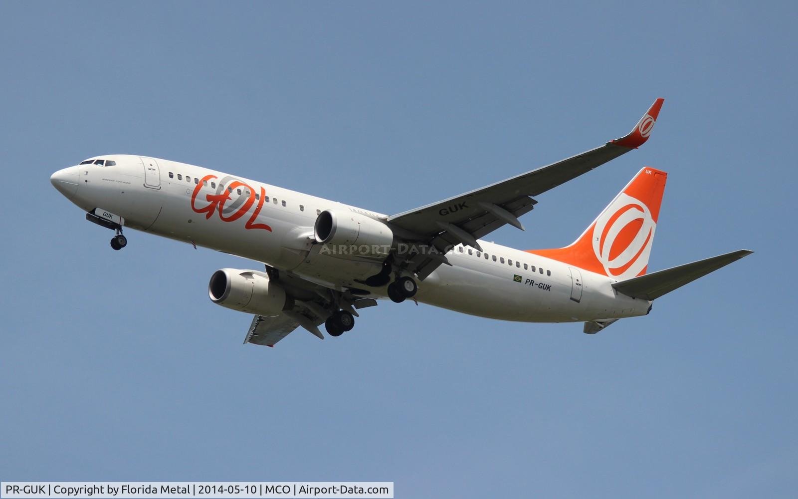 PR-GUK, 2011 Boeing 737-8EH C/N 35852, GOL Brazil