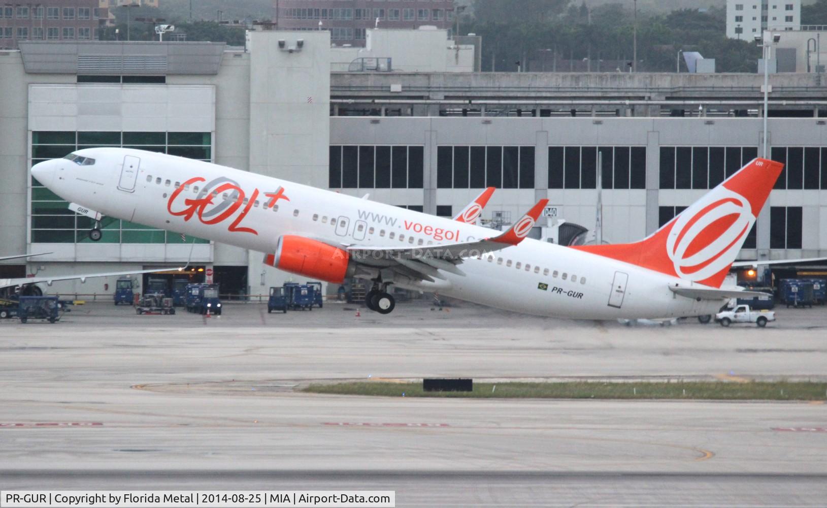 PR-GUR, 2012 Boeing 737-8HX C/N 38877, GOL Brazil