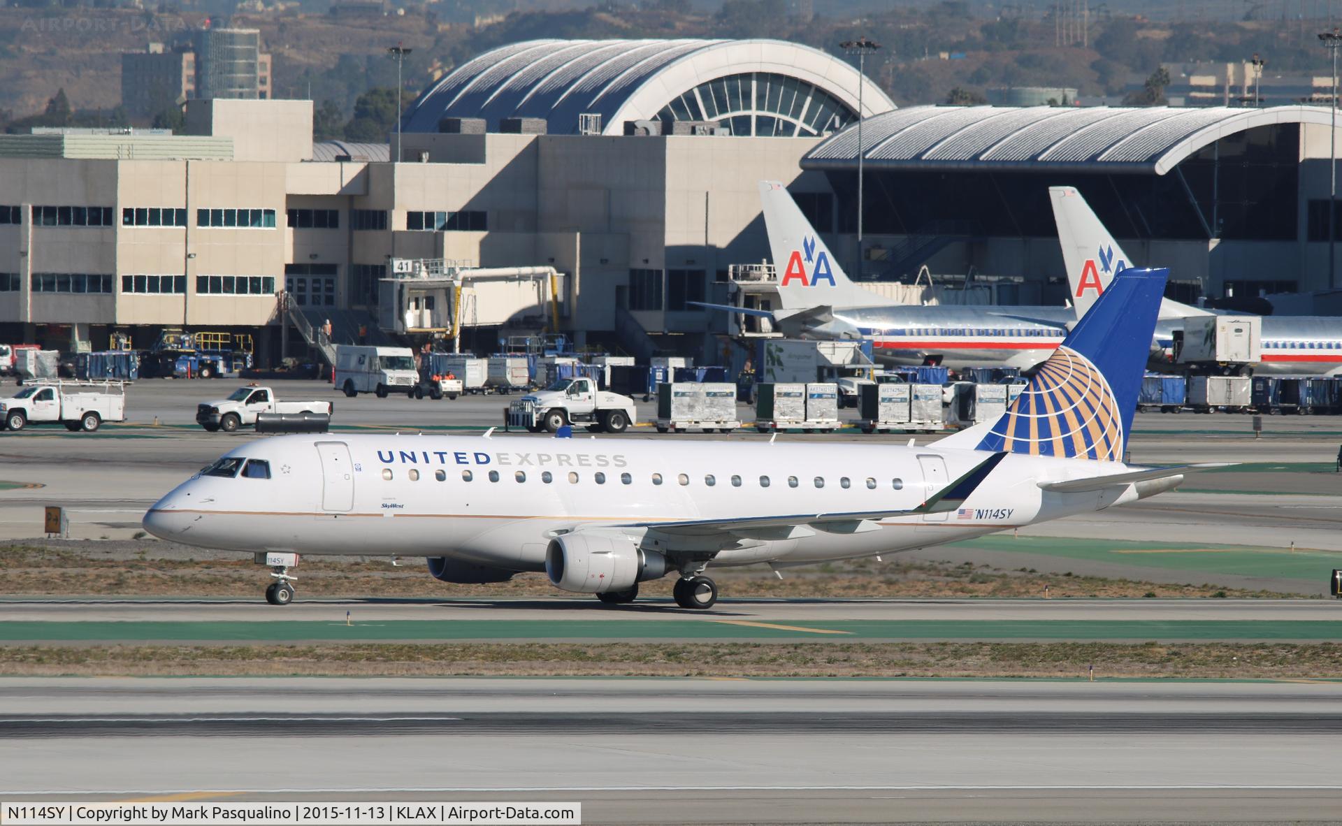 N114SY, 2014 Embraer 175LR (ERJ-170-200LR) C/N 17000410, ERJ 170-200 LR