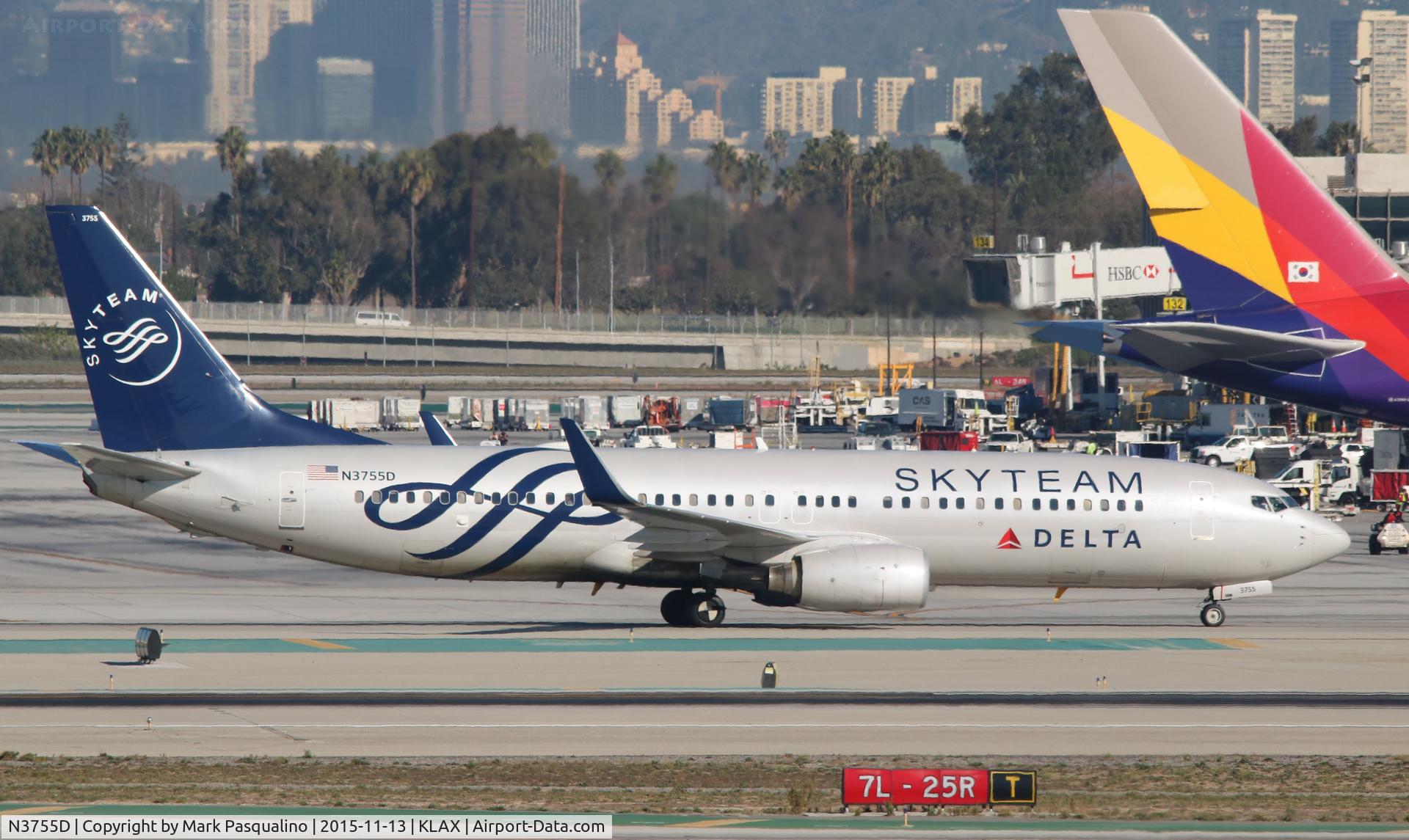 N3755D, 2001 Boeing 737-832 C/N 29627, Boeing 737-800