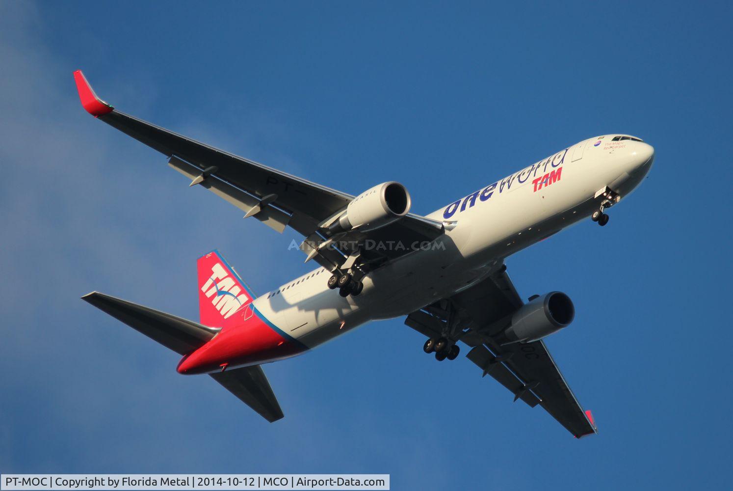 PT-MOC, 2012 Boeing 767-316/ER C/N 41746, TAM 767-300