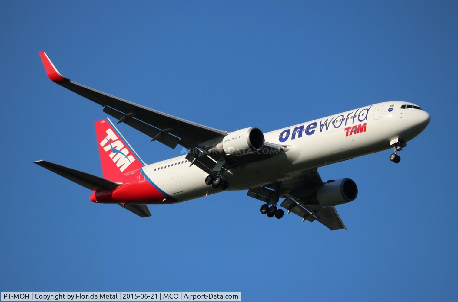 PT-MOH, 1997 Boeing 767-316/ER C/N 27615, TAM 767-300