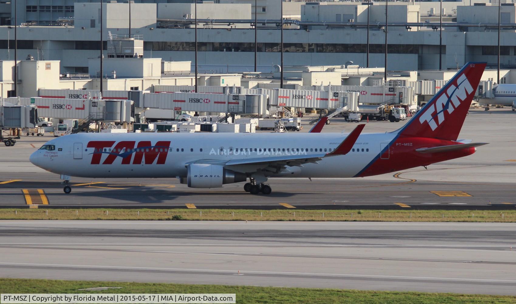 PT-MSZ, 2013 Boeing 767-316/ER C/N 41994, TAM 767-300