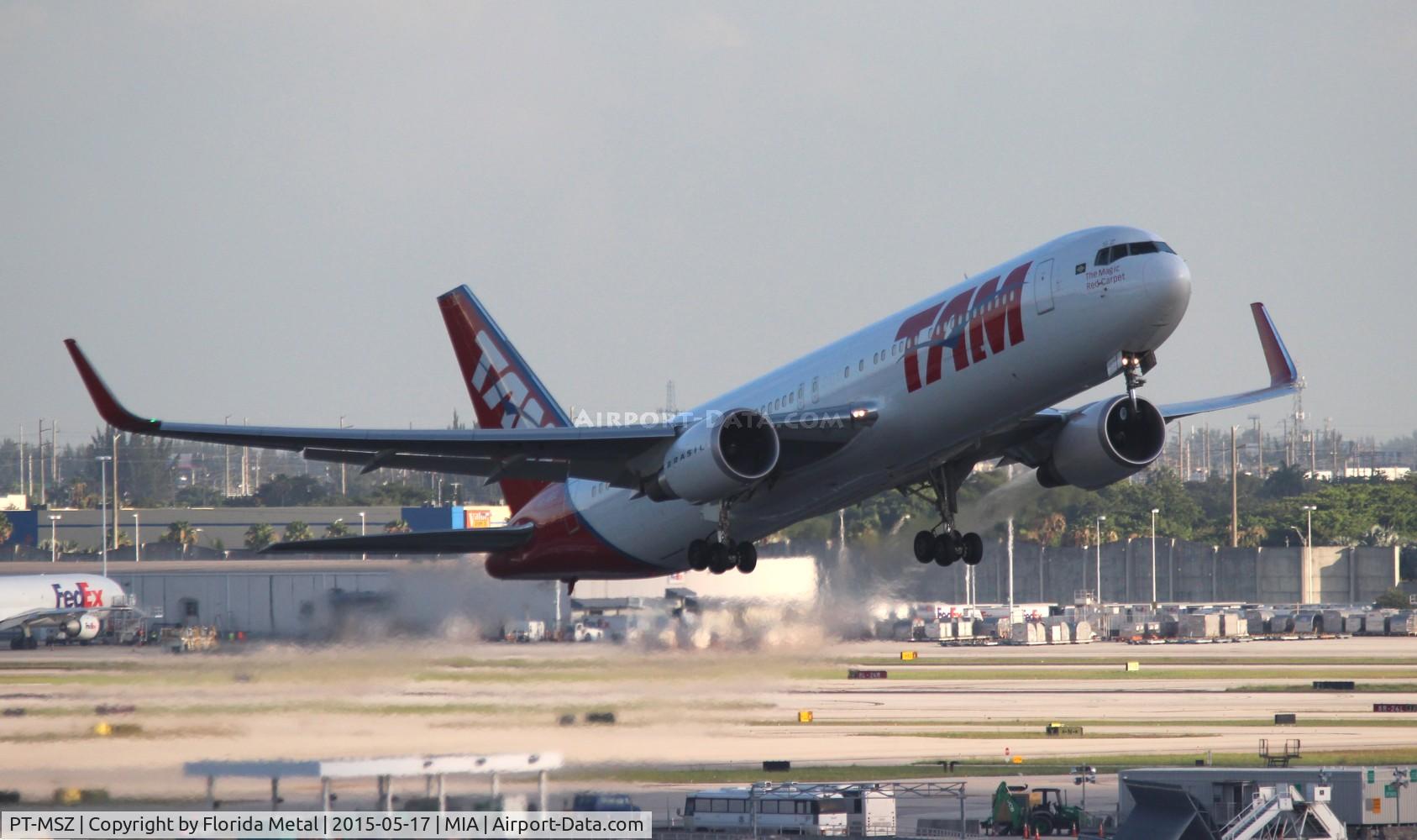 PT-MSZ, 2013 Boeing 767-316/ER C/N 41994, TAM 767-300