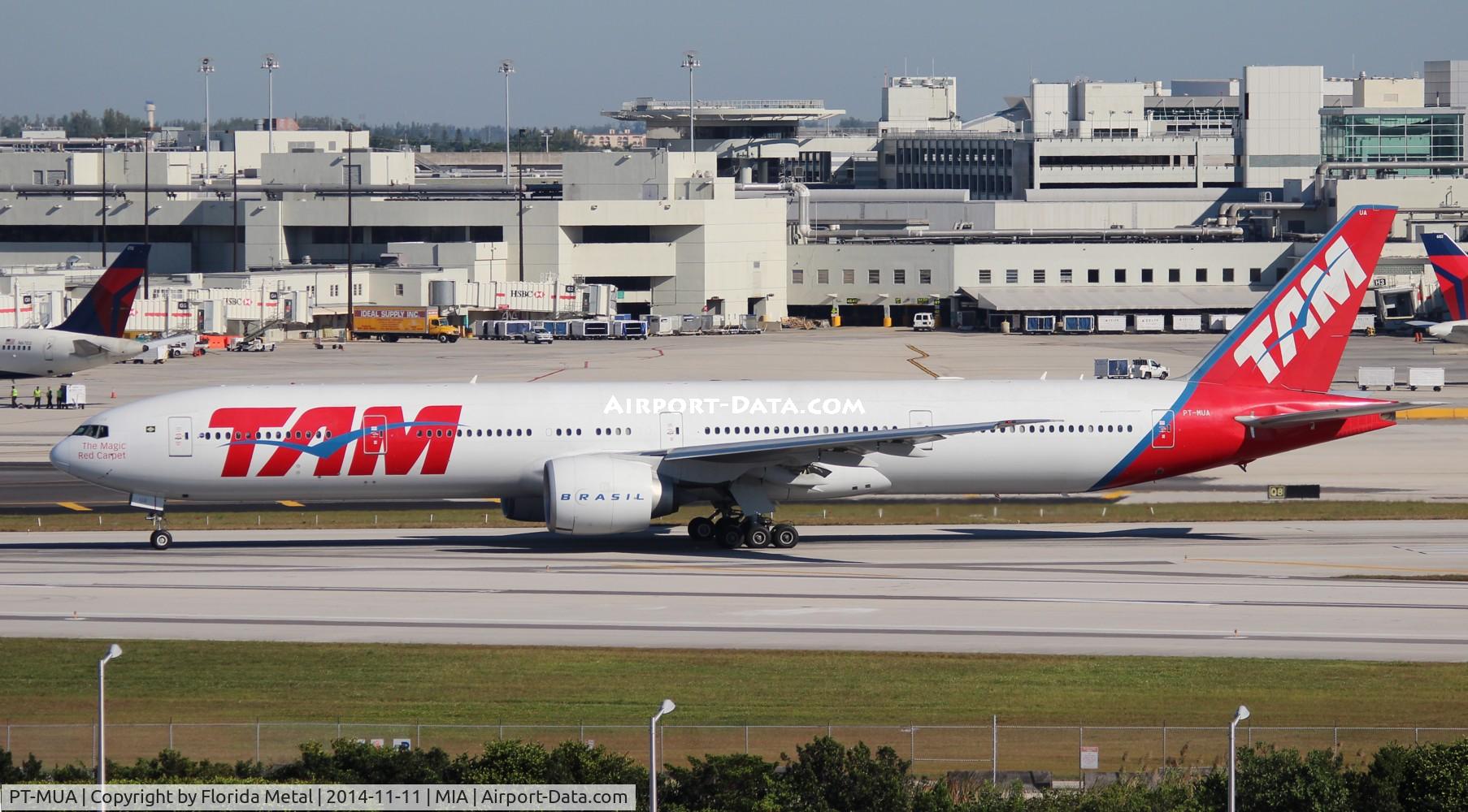 PT-MUA, 2008 Boeing 777-32W/ER C/N 37664, TAM 777-300