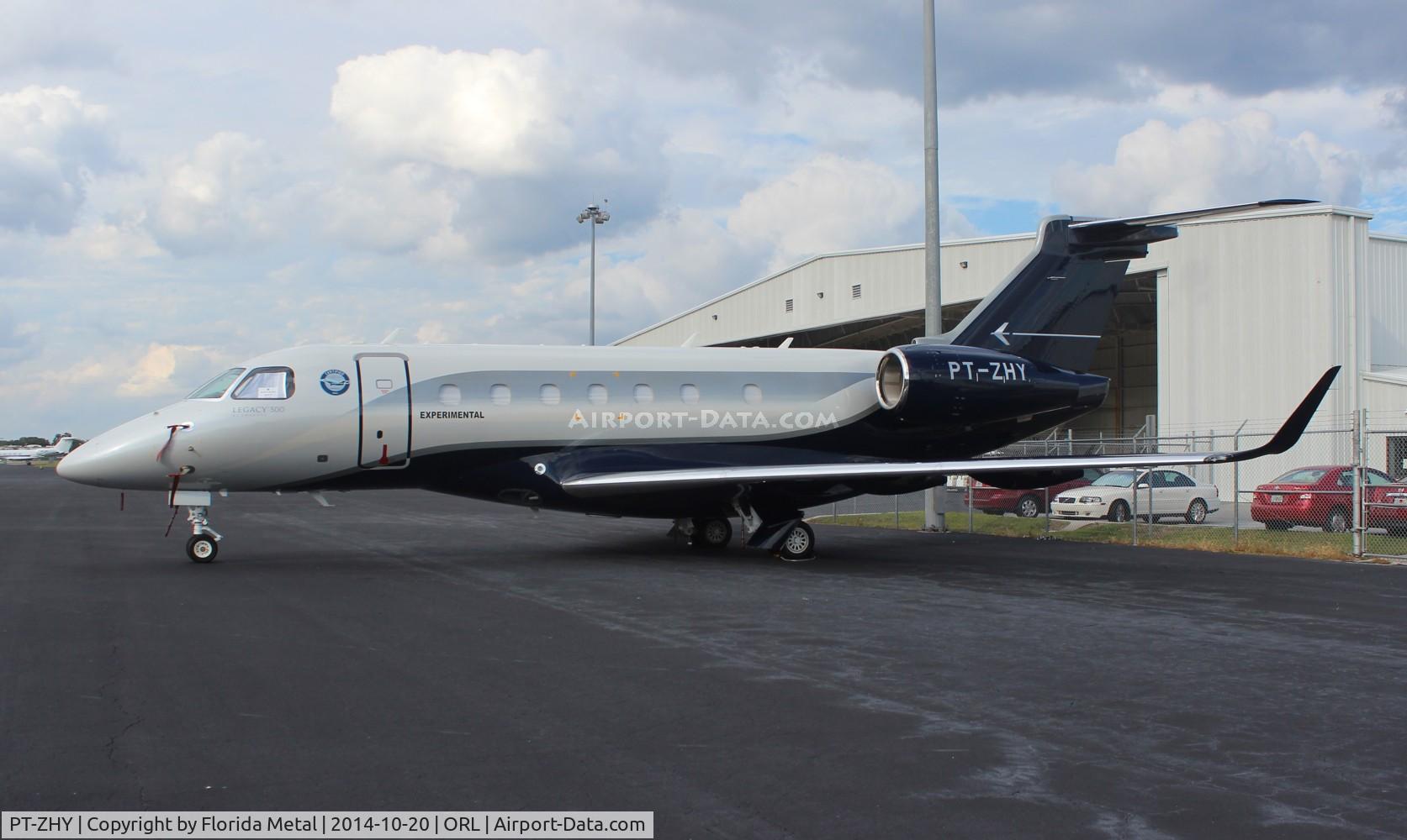 PT-ZHY, 2014 Embraer EMB-550 Legacy 500 C/N 55000004, Legacy 500
