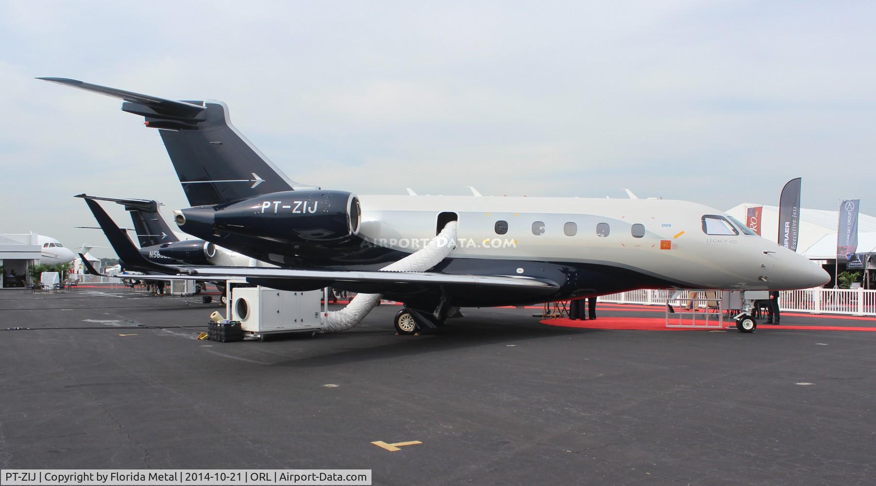 PT-ZIJ, 2014 Embraer EMB-545 Legacy 450 C/N 545000009, Legacy 450