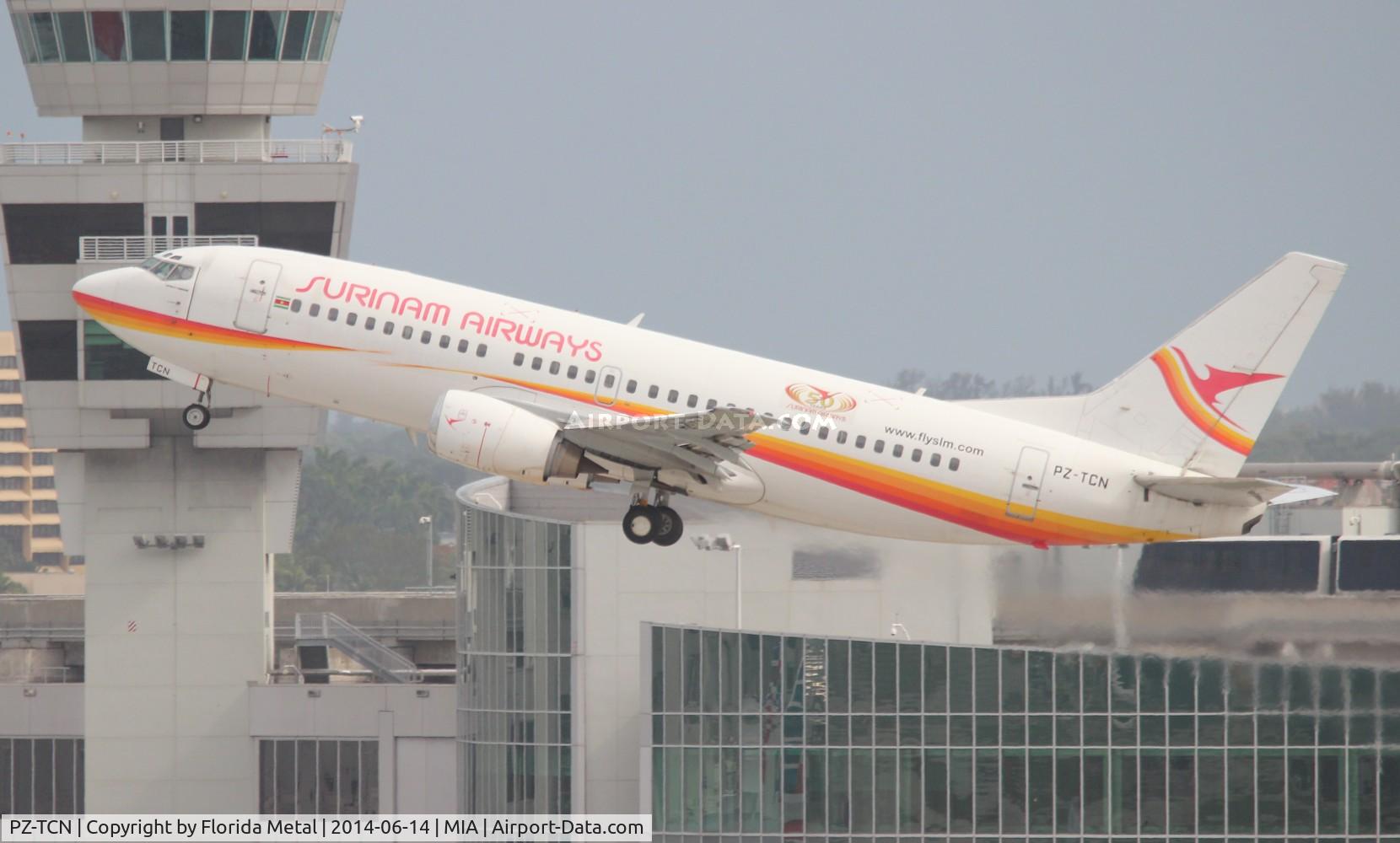 PZ-TCN, 1997 Boeing 737-36N C/N 28668, Suriname 737-300
